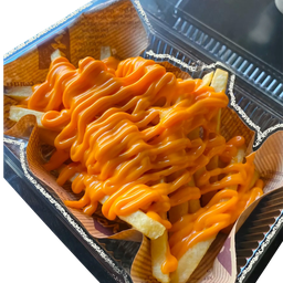 เฟรนช์ฟรายส์เขย่าผง+ราดชีส