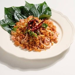 ยำแหนมข้าวทอดพิเศษ