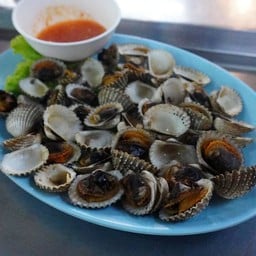 หอยแครงเผา