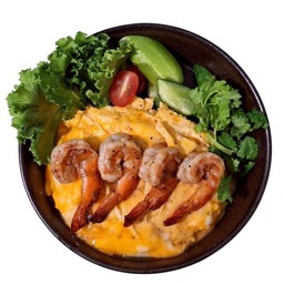 ข้าวไข่ข้นกุ้ง