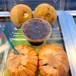 เซ็ตกระท้อน+น้ำปลาหวานกุ้งแห้ง