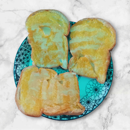 ปังปิ้งเนย+นม+น้ำตาล3แผ่น