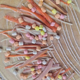 เครปเนย ไส้กรอก ปูอัด มาร์ชเมลโล่