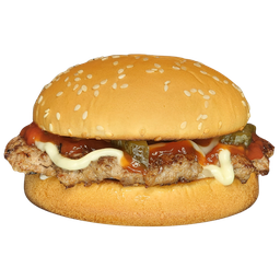 จูเนียร์เบอร์เกอร์เนื้อ Junior Beef Burger