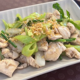 (กับ)ผัดพริกย.หมู Fried Ba Pep Pork