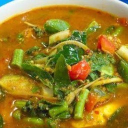 แกงป่า กับข้าว