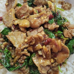 ผัดกระเพราเป็ด