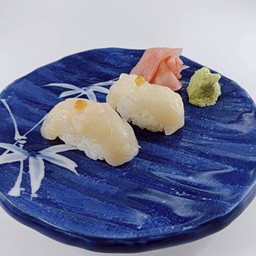 (670) ซูชิหอยเชลล์ Hotate (Scallops) Nigiri