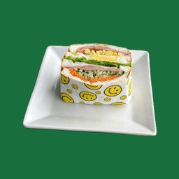 แซนด์วิชแฮมไก่ + ไข่ดาว