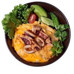 ข้าวไข่ข้นหมึก