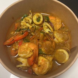 กับข้าวผัดพริกแกงใต้ทะเล