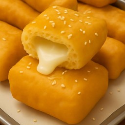 ปาท่องโก๋ใส่นมข้น 1 ตัว