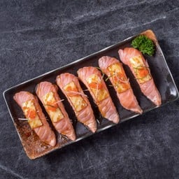 เซตซูชิแซลม่อนชีส 6 คำ