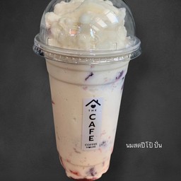 นมสดปีโป้ ปั่น