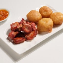 แหนมซี่โครง ข้าวเหนียวทอด