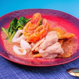 เกี๊ยวกรอบฮ่องเต้ ( กุ้ง , ปลาหมึก , หมู )