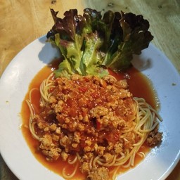 สปาเก็ตตี้ ซอสหมู