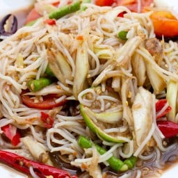 ตำซั่วปู - ตำซั่วปูปลาร้า