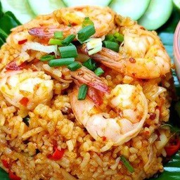 ข้าวผัดต้มยำกุ้ง