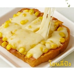 แผ่นข้าวโพดอบชีส