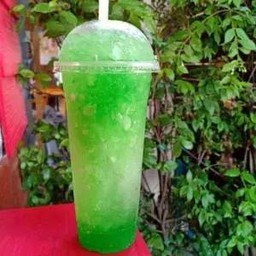 น้ำเขียว + โซดา