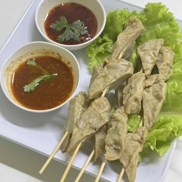 ลูกชิ้นปลาระเบิดทอด