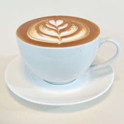 ลาเต้ร้อน