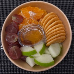 Snack box with fruit