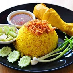 ข้าวหมกไก่หมก