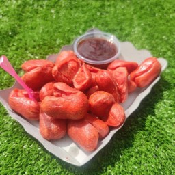 ไส้กรอกแดงในตำนานมั้ยนะ ใส่หม้อทอดไร้น้ำมัน