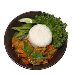 ข้าวเครื่องแกงหมู