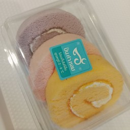 แยมโรลกล่อง 3 ชิ้น (ส้ม,สตอ,บลู)