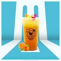 ชาพีชโซดาป๊อปลิ้นจี้