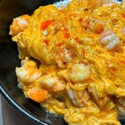 ข้าวไข่ข้นกุ้ง