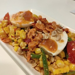 ตำข้าวโพดไข่