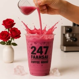 ชากุหลาบนมสด