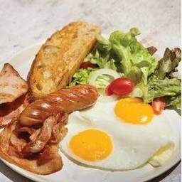 อาหารเช้าอเมริกันเบรคฟาสต์