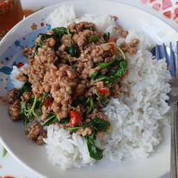 กะเพราหมู