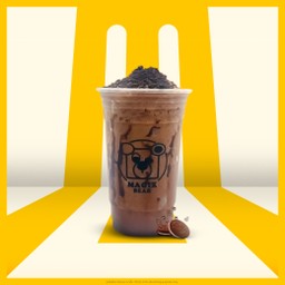 นมหมีปั่นโกโก้โอริโอ้