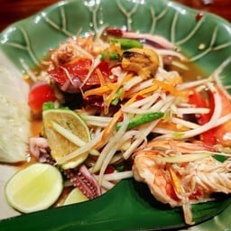 ตำปลาร้าทะเลรวม