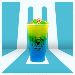 บลูโซดาเฟรซออเร้นจ์ เจลลี่แบร์