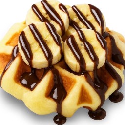 กล้วย+ซอสช็อกโกแลต