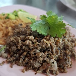 หมูสับผัดหนำเลี้ยบ