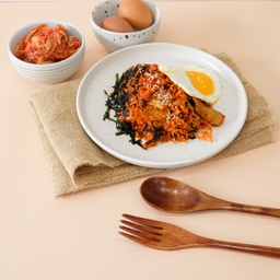 88 กิมจิพกกึมบับ 김치볶음밥 (ข้าวผัดกิมจิสไตล์เกาหลี)