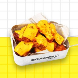 ชุดปีกไก่ชีส M (5 ชิ้น)+ เครื่องเคียง 1 อย่าง