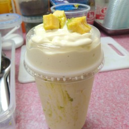 อะโวคาโดนมสดปั่น