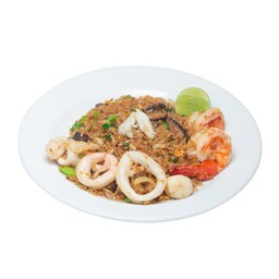 ข้าวผัดซีอิ๊วทะเล