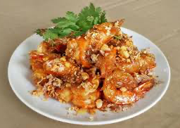 กุ้งทอดกระเทียม