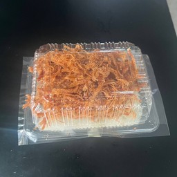 ข้าวเหนียว หน้าหมูฝอย