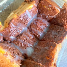 ปังปิ้งเนยนมนูเทลล่าเฮเซลนัท (2แผ่น)